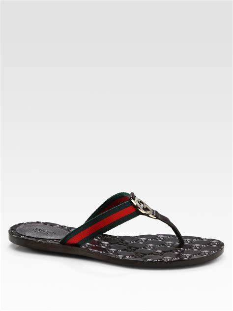 gucci flip flops saks fifth avenue|saks gucci high tops.